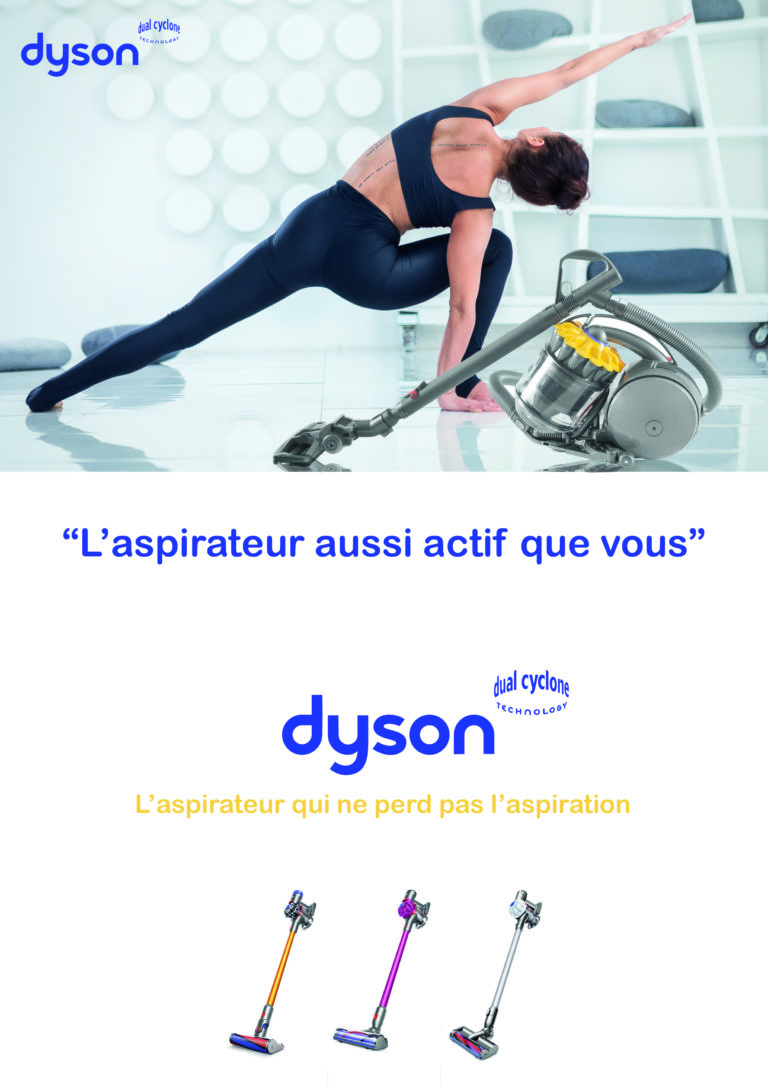 Affiche - Dyson actif - Pub